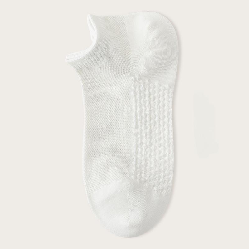 5 Pairs Soft Women Solid Color Ankle Sock Breathable Sweat-Absorbent Comfortable Cotton Low Cut Sports Socks High Quality Female Socks