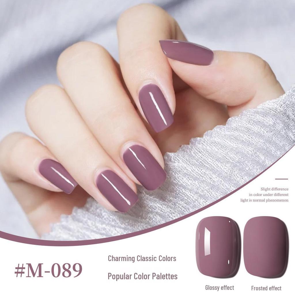 2025 New Japanese Colors UV/LED Nail Gel Set for Salon Manicure