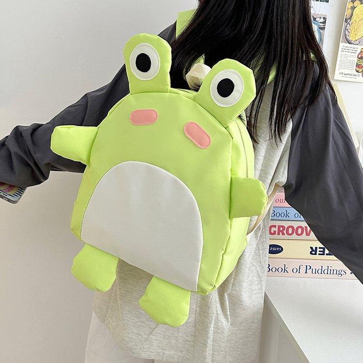 Schoolbag Japanese ins Small School Bag for Girls Students Simple Versatile Girls Mini Backpack Cartoon Fashion Lightweight Backpack