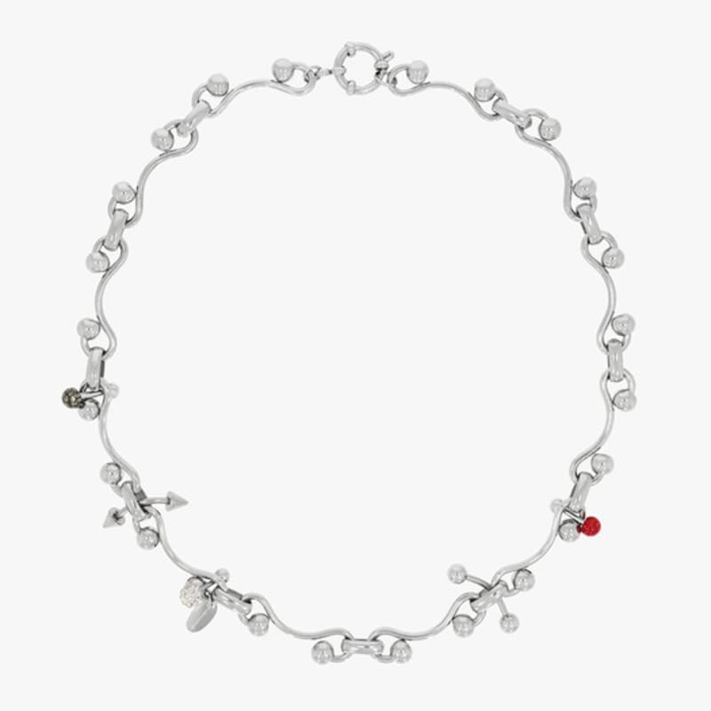 Cozywaveclub BOLD 5 PIERCING WAVE NECKLACE