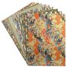 Kawasumi Washi Chiyogami Yuzen B4 10 10 Sheets per Black Washi, Size, Patterns, Pack,