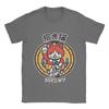 Yokai Watchs  Men's T Shirt  Hipster Tee Shirt Short Sleeve Crewneck T-Shirt Pure Cotton Gift Idea Tops