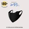 Ice Silk UV Protection Women's Summer Full Face Mask – Thin, Breathable, Seamless Shield for Eyes and Face
