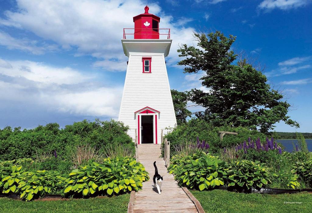 300 Piece Jigsaw Puzzle Mitsuaki Iwago Small Lighthouse (26x38cm)