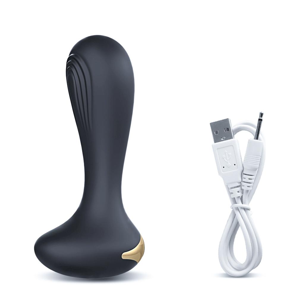 Anal Plug Vibrator Female erotic Butt Plug for Women Male Female Buttplug Silicone Sex Toys for Man or
