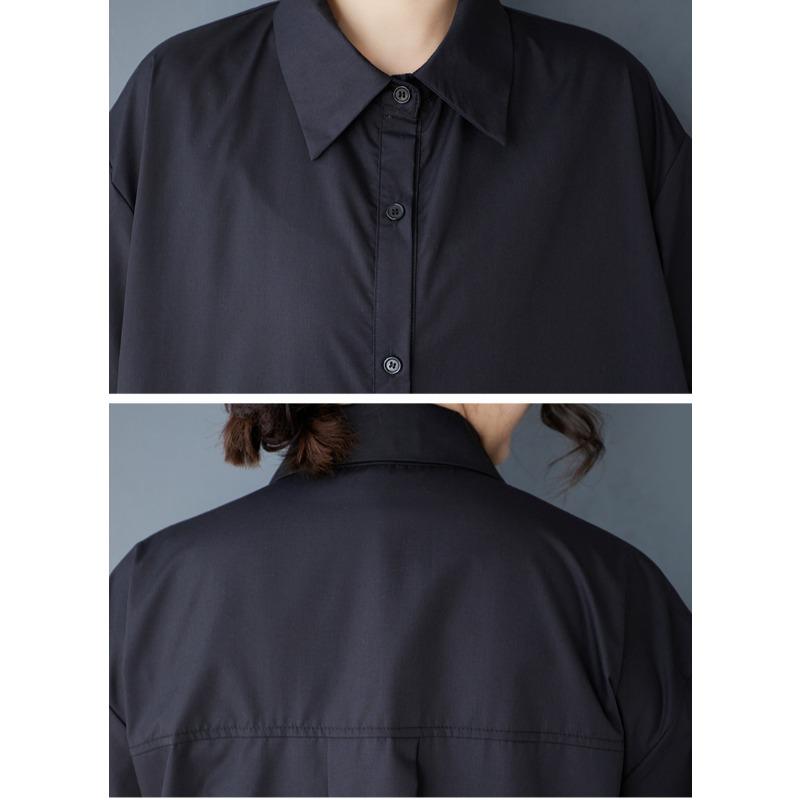 DIMANAF 2025 Women Plus Size Summer Dress Casual Dress Basic Vintage Lace Spliced Buttons Loose Long Dress