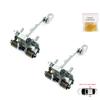EDP226-1 2 Pieces Rear Left AND Right Door Catch Hinge Brake Stop Check Strap Limiter for Citroen C3 MK1 MK2 2002-2016 9181.L9