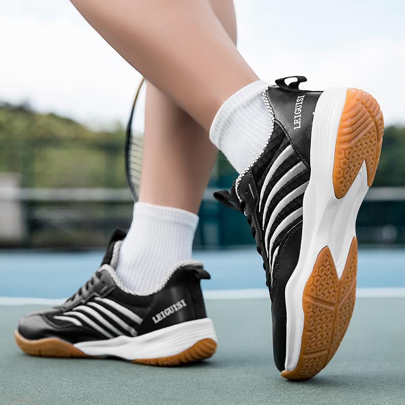 Men Women Table Tennis Shoes Professional Men's Badminton Shoes Outdoot Unisex Volleyball Sneakers Non-slip Women's Tennis Shoes