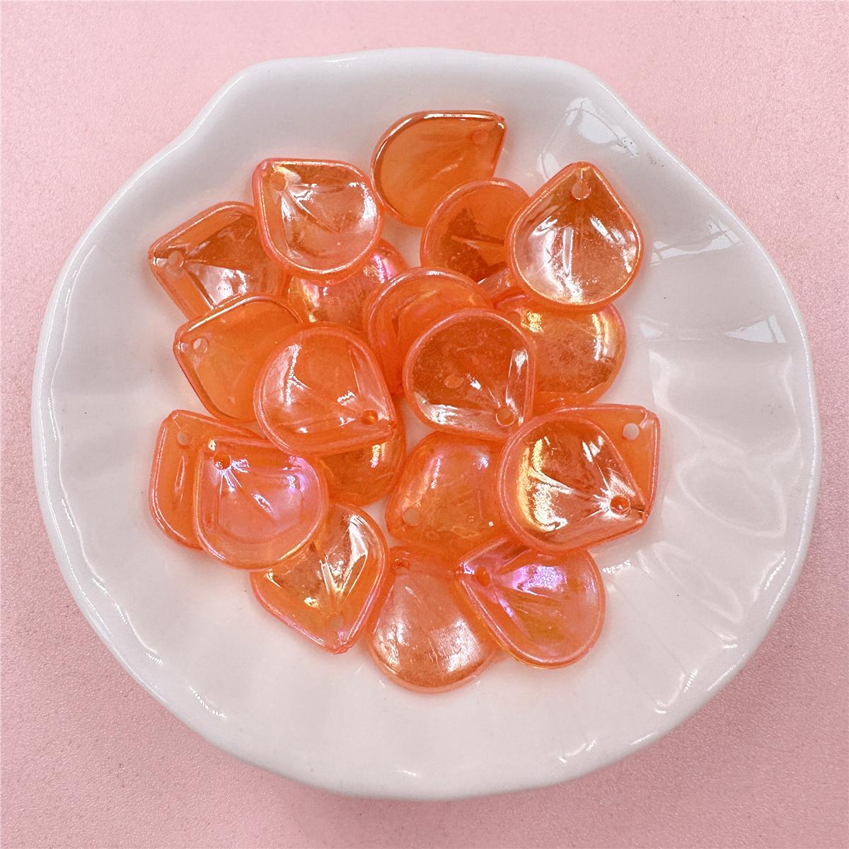 

Высокое качество DIY для изготовления ювелирных изделий лепестки цветов AB цвета бусины-шармы аксессуары 13,5*14,8 мм шпильки серьги браслет кулон 20 шт.