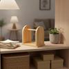 Yarn Spool Rack Knotsnag-resistantFree Wooden Yarn Holder Crafting Supply Sturdy Wood Even Rotation for Crocheters