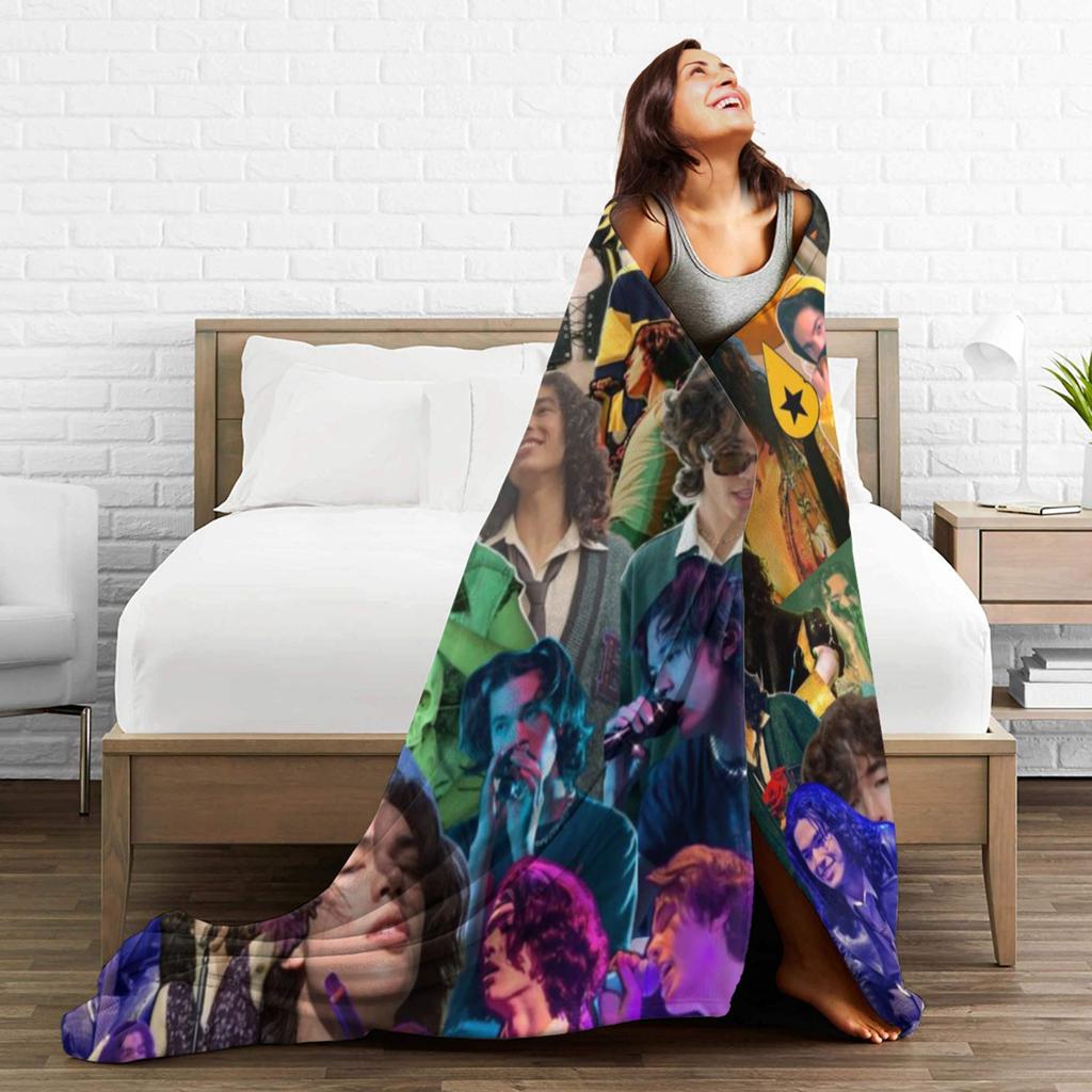Conan Gray Decke Amerikanischer Sänger Super Warm Flauschig Plüsch Überwurfdecke für Sofa Sessel Camping Flanell Tagesdecke Bettbezug