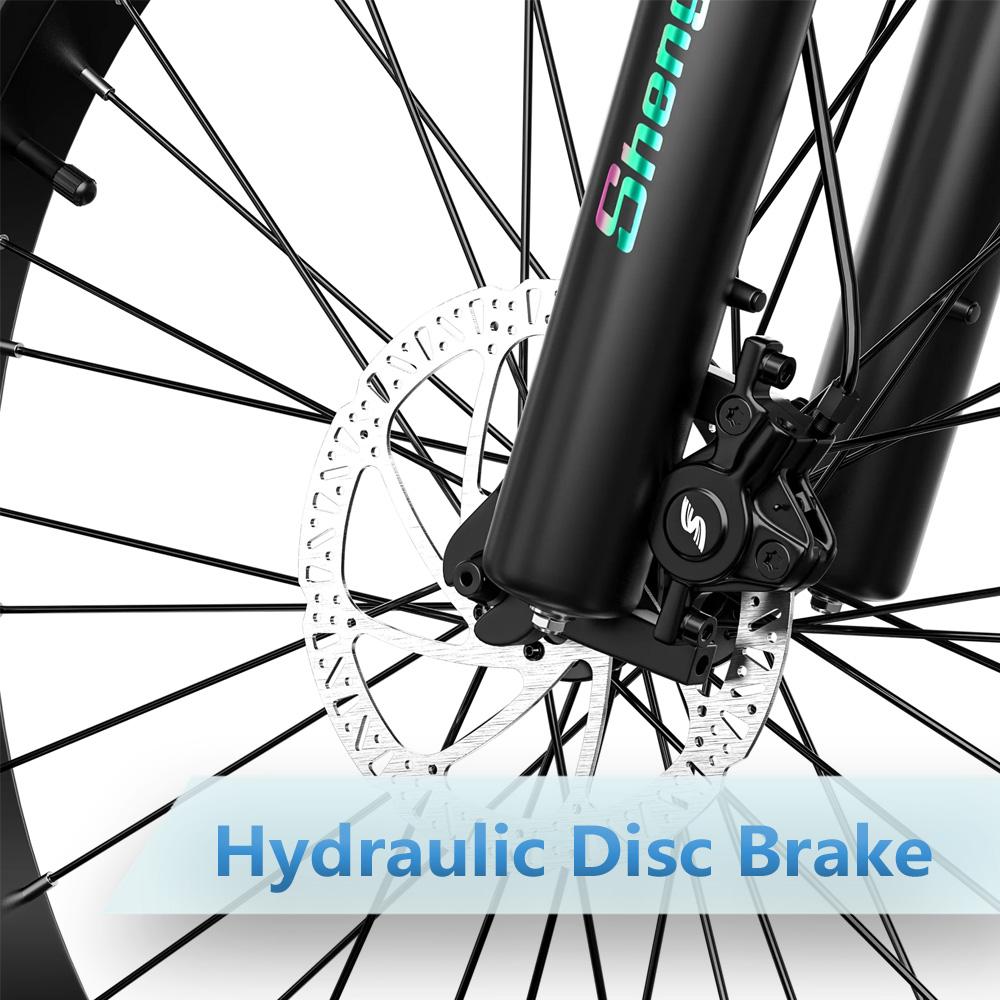 Shengmilo MX06 26" Fat Tire E-Bike with Bafang 1000W Motor, Samsung 48V 17.5Ah Battery, Shimano 7-Speed, 42KM/H Top Speed, 80Nm Torque, 90KM PAS Range