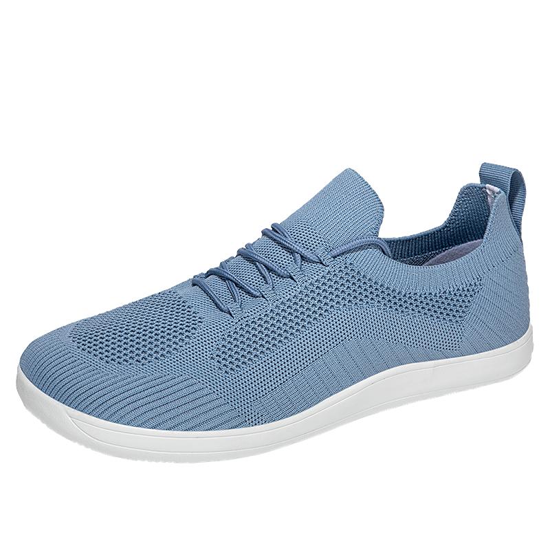 

Унисекс Широкие Кроссовки Босиком 2025 для Бега на Открытом Воздухе Нулевой Перепад Повседневная Минималистичная Обувь 38 небесно-голубой