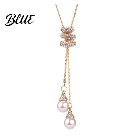 Extended Chain Necklace Adjustable Long Pendant with Extender Minimalist Alloy