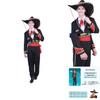Day Of The Dead Costume For Adults And Kids With Polyester Fabric For Halloween Festivities And Stage Performances