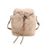 Damen 2025 Crossbody Plüsch Umhängetasche - Koreanischer Herbst/Winter Bucket-Stil