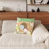 Cartoon S-Sumikko Cute G-Gurashis Pillow Case Sofa Living Room Bedroom Headboard Backrest Cushion Square Cushion Nap Time
