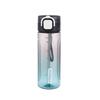Water bottle water cup girls large capacity 1011 new sports plastic water bottle portable high value gradual change color double drink cup