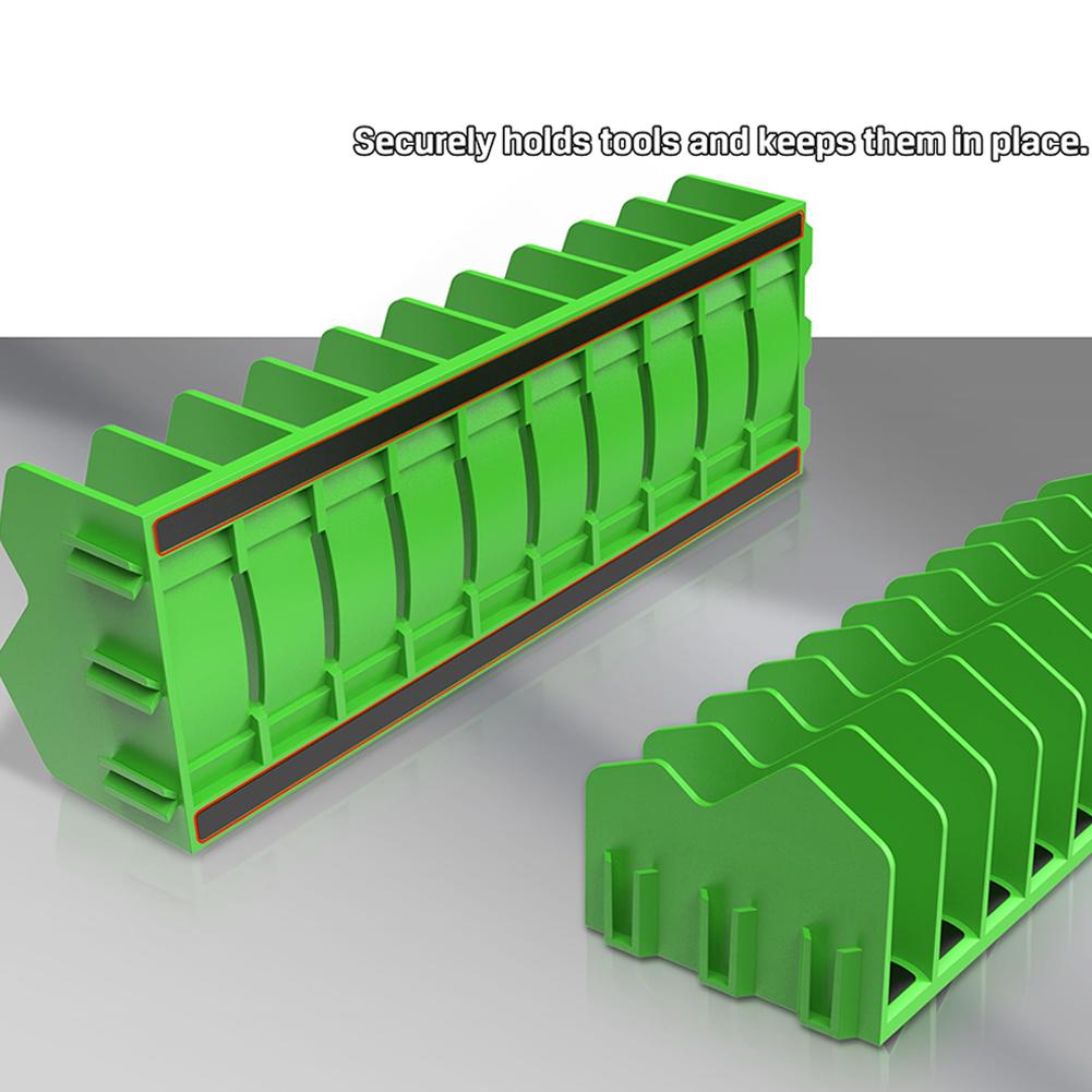 Plier Organizer Rack 10 Slots Space-Saving Keep Pliers Cutters Wrench Organized In Tool Drawer Toolbox Garage Tool Storage Shelf