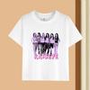KATSEYE Korean Wave Girl Group Fashionable Youthful Relaxed Trendy Pure Short-sleeved Polyester Children's T-shirt