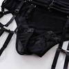 Sexy Mesh See-Through Underwire Push-Up Bandage Leggings & Bodysuit Set for Women