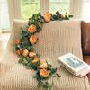 Artificial Simulation Green Plants: Eucalyptus Leaves, Orange Peonies, Vines, Home Dining Tables, Wedding Vines