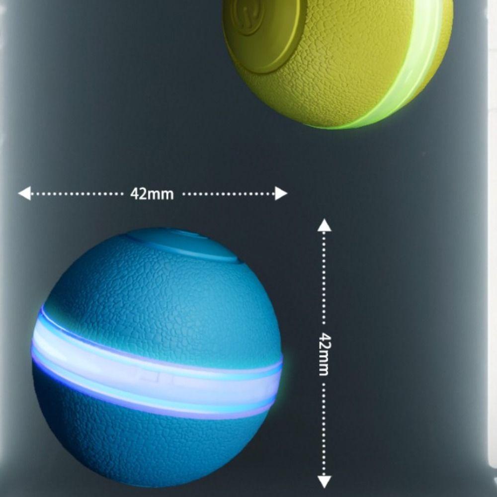 Automatic Rolling Electric Smart Ball USB Pet Toy Silent Cat Teaser  Cat