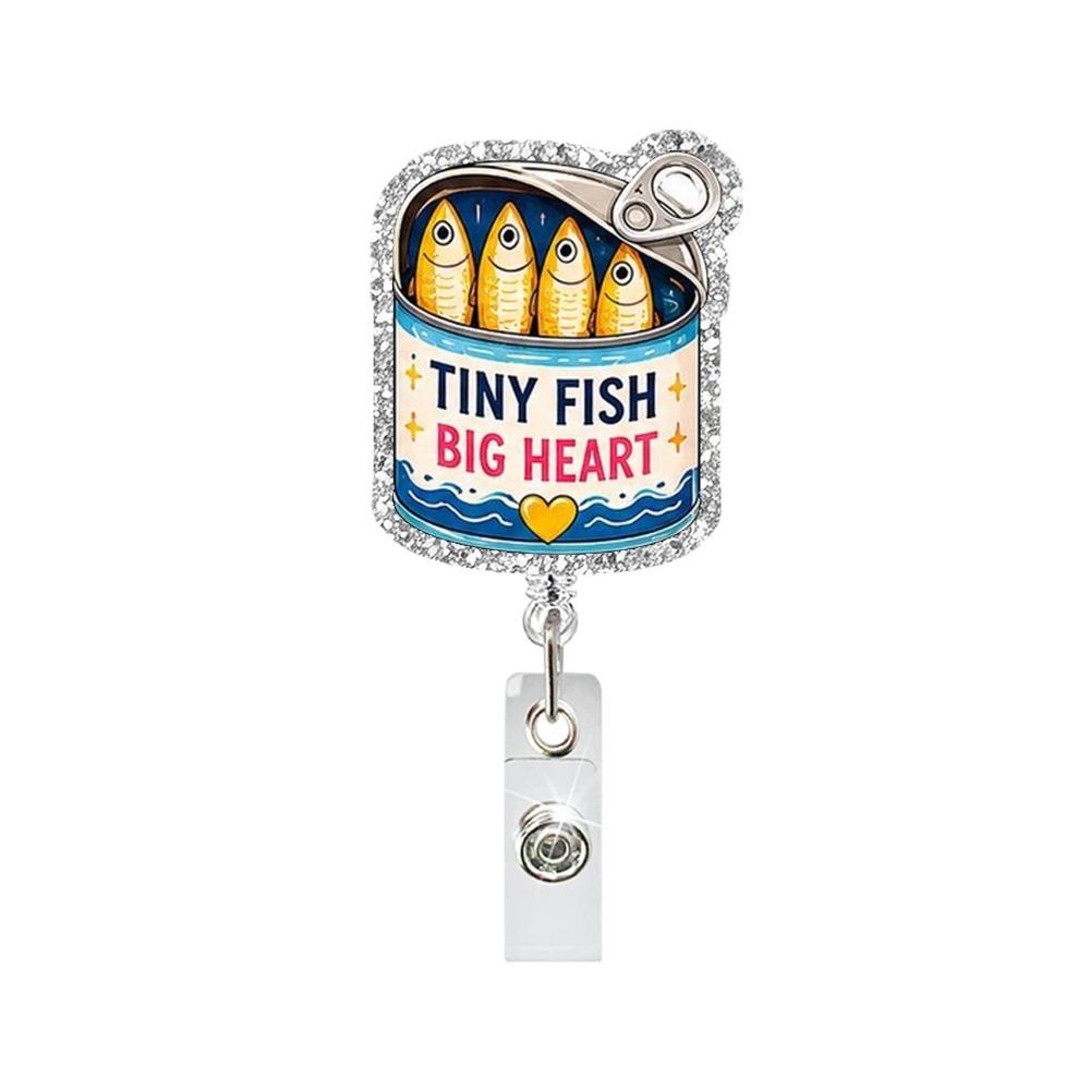 360° Swivel Retractable ID Card Holder Glitter Acrylic Badge Reel Nurse Badge Reel Hospitals