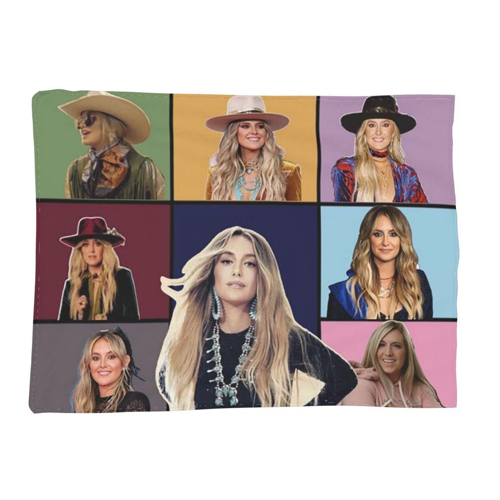 Lainey Wilson - Country's Cool Again Portrait Blankets Warm Flannel Throw Blanket Cover for Bed Living room Picnic Travel Couch