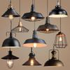 Industrial Retro Iron Pendant Lamp for Restaurants & Bars