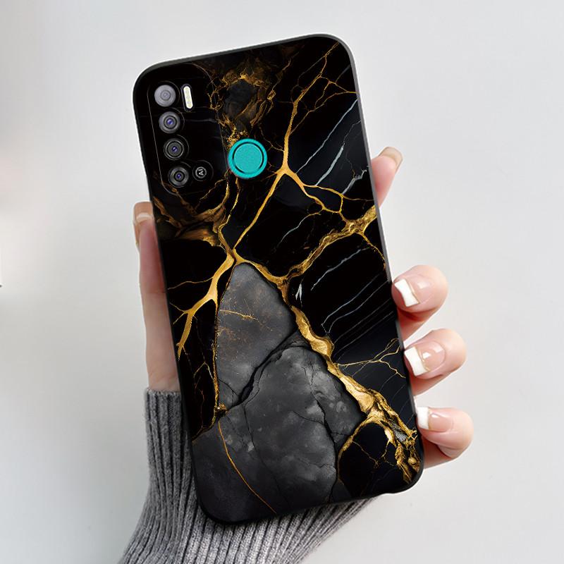 For Tecno Pouvoir 4 Pouvoir 4 Pro LC7 LC8 Case Luxury Cute Love Rabbit Funny Phone Casing Black Silicone Protective Back Cover