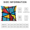 B-BrittoS Art Design Pillow Case 3D Print Polyester Fiber 40*40 Cm Home Sofa Throw Pillow Cover Decoration Festival Gift