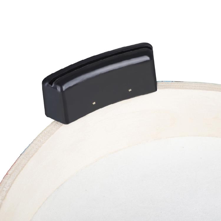 Kids Hand Drum Ground Drum Sheepskin Applique Tambourine Handheld Percussion Toy