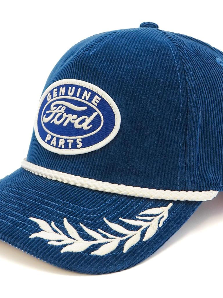American Needle FORD Baseball Cap, Free Size, Adjustable Strap, Unisex, Royal Blue, SMU724A-FORD