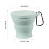 Silicone Foldable Cup Telescopic Cute Water Bottle Mini Retractable Cup Travel Children Cups Portable Teacups Drink Water Cup