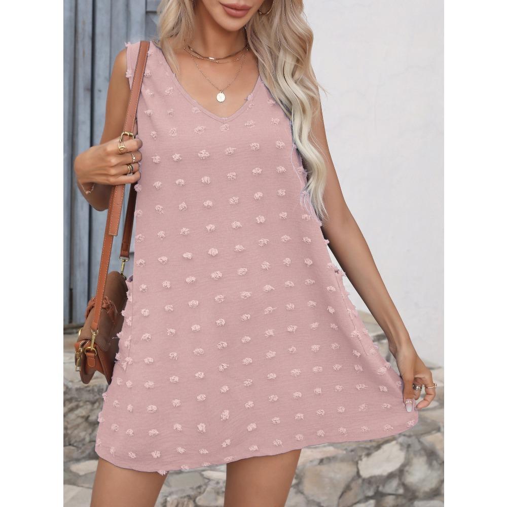Women's Casual Summer Small Suspender Beach Cover Shirt V-neck Loose Vest Pocket