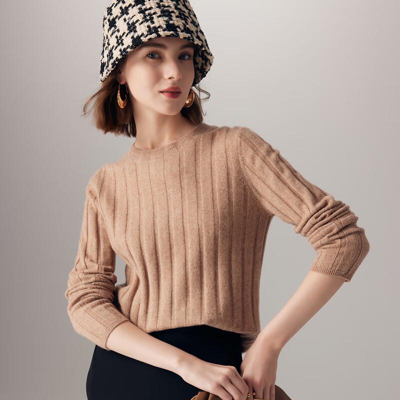 Paro Women's Textured Rib Jacquard Pure Cashmere Sweater