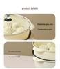 Xiangke Double-Layer Ceramic Electric Cooker: 24CM Non-Stick Hot Pot with Steamer