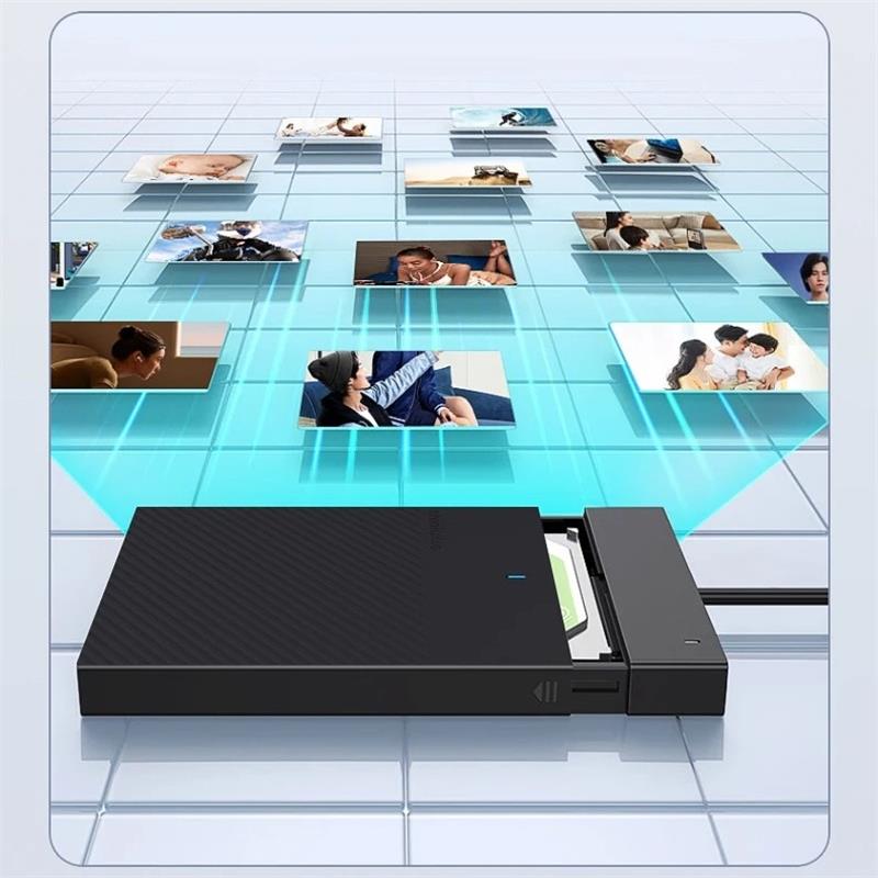 Lenovo K01 HDD Case 2.5 SATA to USB 3.0 Adapter External Hard Drive Enclosure Reader for SSD Disk HDD Box Case HD 2.5 HDD Case