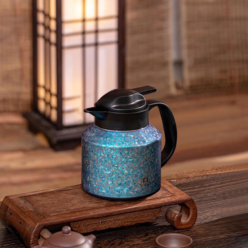 MENDASHI M1100T 1100ml Pure Titanium Infusion Tea Pot