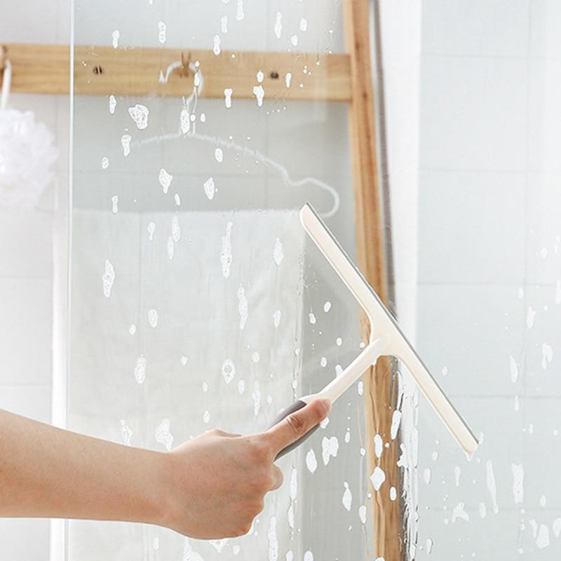 Multifunctional Comfortable To Grip Handheld Wiper Blade Squeegee Shower Window Wiper