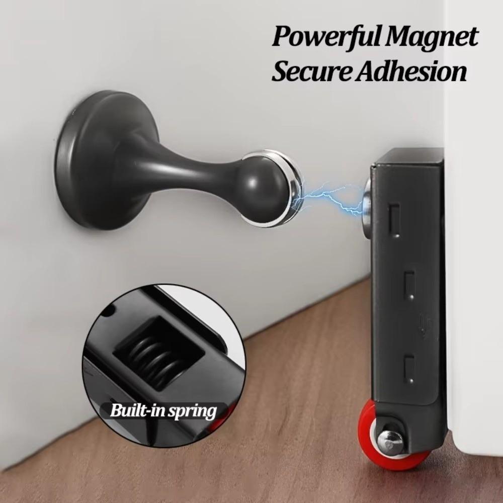 Smooth Rolling Silent Door Stop Pulley Anti-wear Anti Sagging Fixed Roller Load-Bearing Furniture Wheels Door