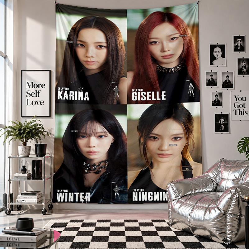 Wall Tapestryaespa Art Hanging Cloth Decorative Background Cover for Room Decoration