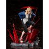 17CM Anime CHAINSAW MAN Figure POWER Cool Bent Over Scene Desktop Model Toys Gifts Collection Decoration Ornaments PVC