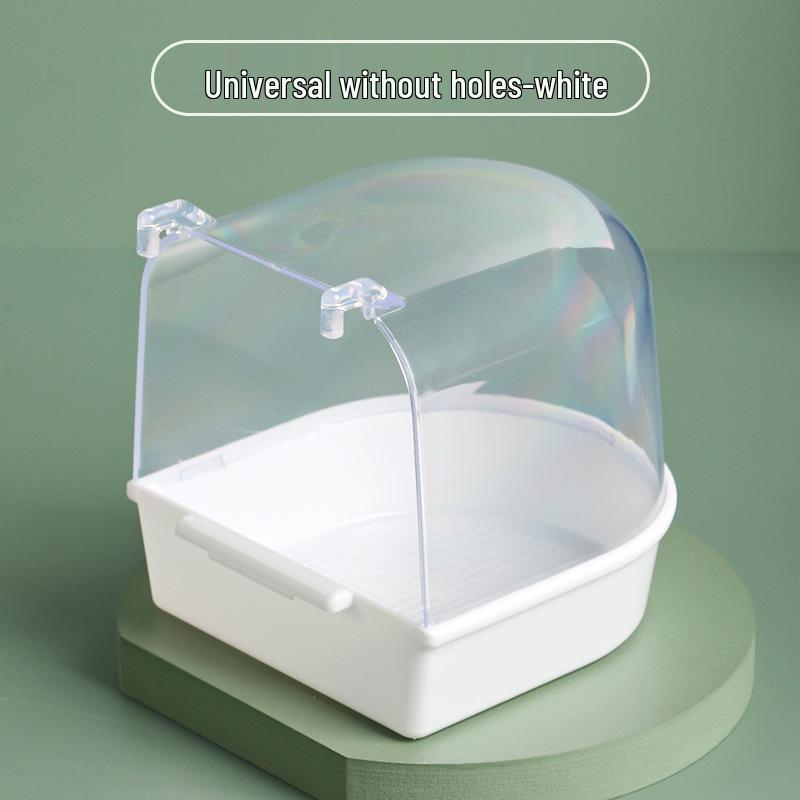 

Клетка для неразлучников и попугаев с тигровым рисунком, ванночка