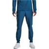 Under Armour Spodnie Kwalifikacyjne Jednokolorowe Biegowe Zwężane Spodnie Męskie Niebieskie 1379289-426