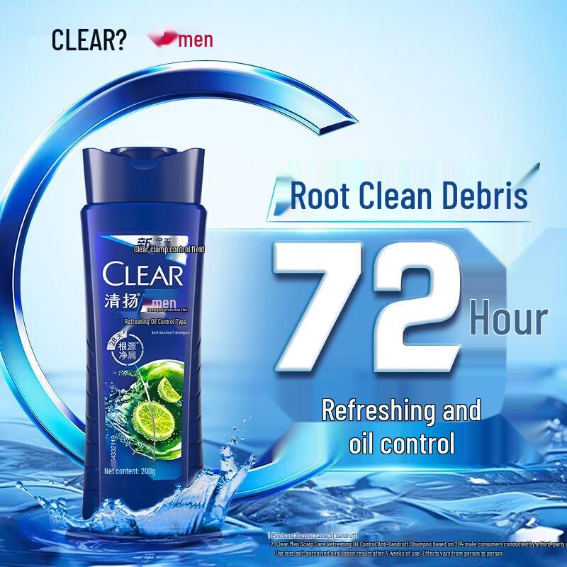 Clear Men Active Sport Mint Oil Control Schampo