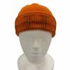Excellent HERMES Knit Cap Orange Cashmere Women Used