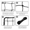 Baseball Backstop Net Impact Proof Reinforced Borders Multifunctional Sports Netting Barrier for Hockey Soccer Football Basketball Lacrosse