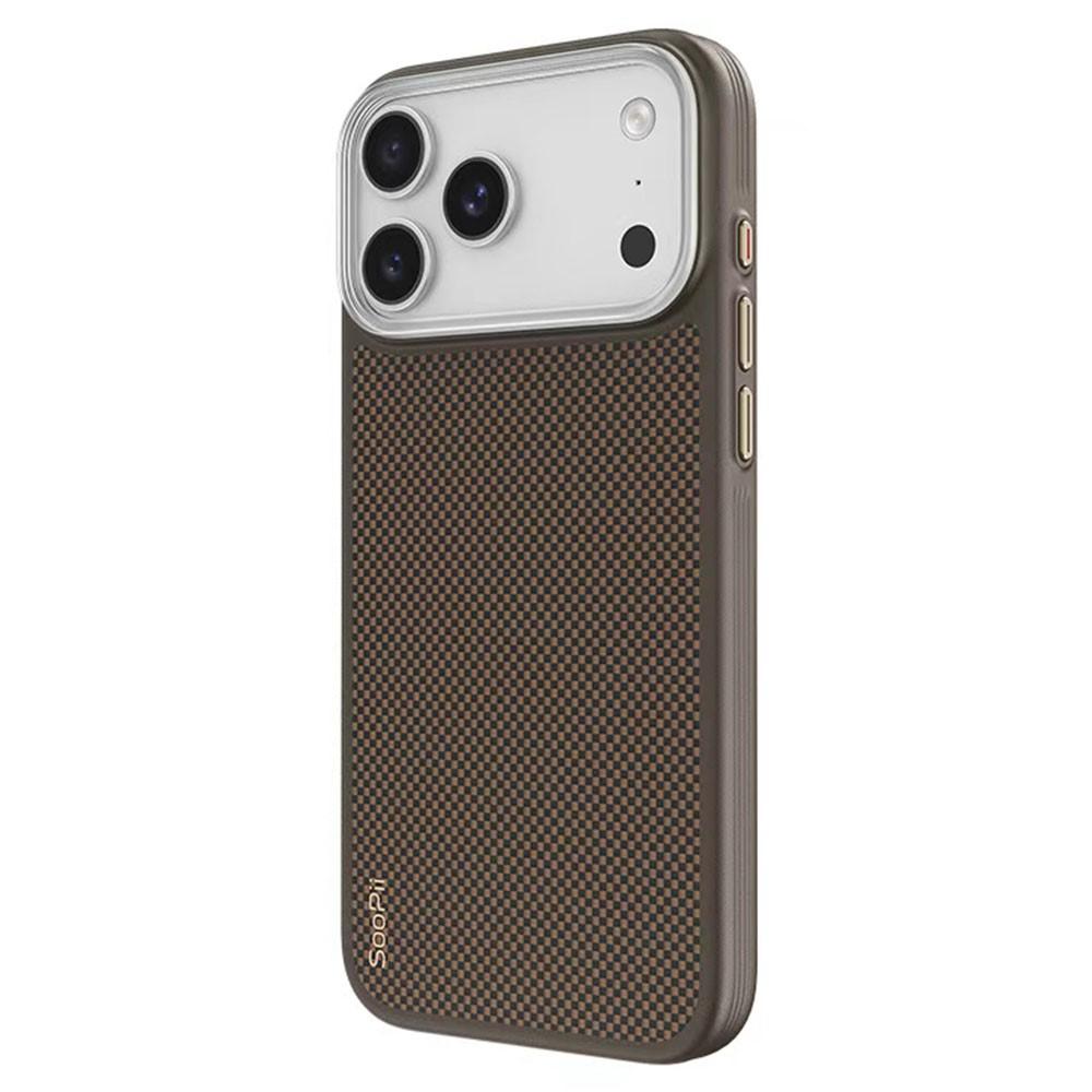 Case for iPhone 17 Pro - TPU, Brown, Shockproof